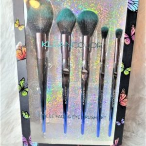 Klean Color 5pc Face & Eye Brush Set