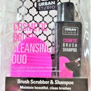 Cosmetic Brush Cleansing Duo (Brush Scrub & Shampoo)