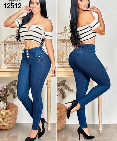 Colombian Push Up Jeans REF-12512 Top Women Size US-5,7,13 – Brigishop