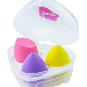 Makeup Sponge 3pcs Multicolor Set