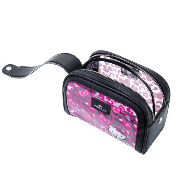 Hello Kitty Double Zipper Cosmetic Case - Image 3