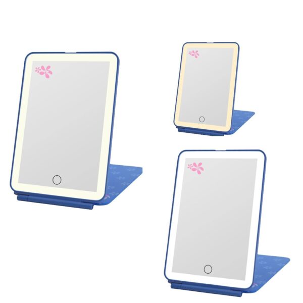 Stitch Touchpad Mini Tri-Tone LED Makeup Mirror - Image 3