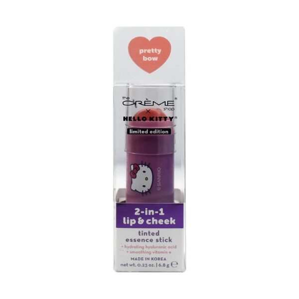 2-In-1 Lip and Cheek Tinted Stick - Pretty Bow